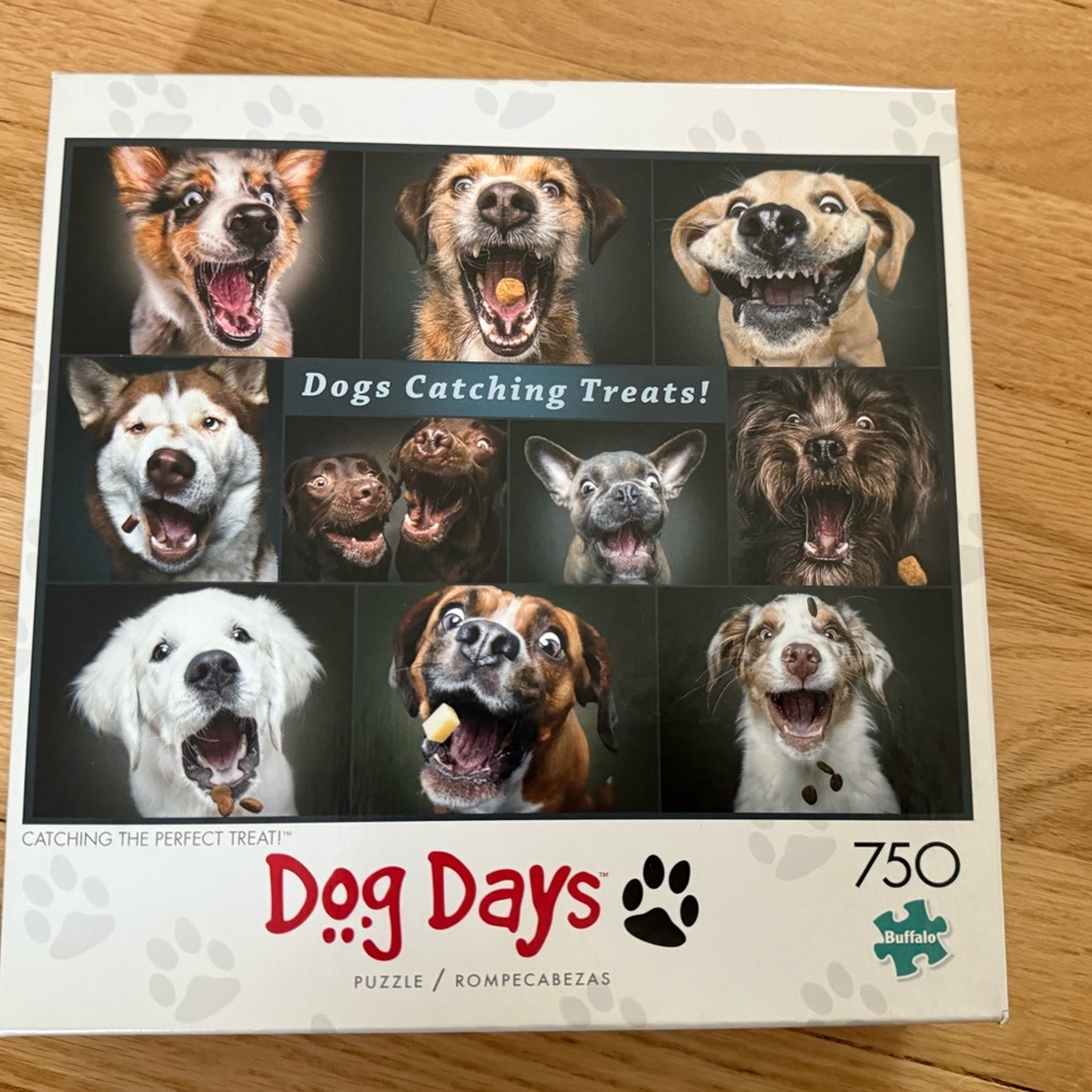 Dogs Catching Treats Puzzle!! Brand new